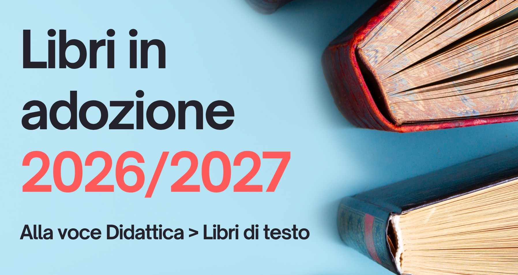 Elenchi libri di testo 2026/2027